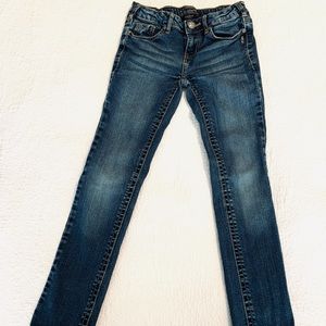 Size 8 Silver girls denim